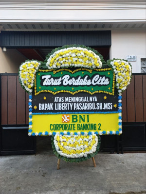 Papan Bunga Duka di Bantarujeg